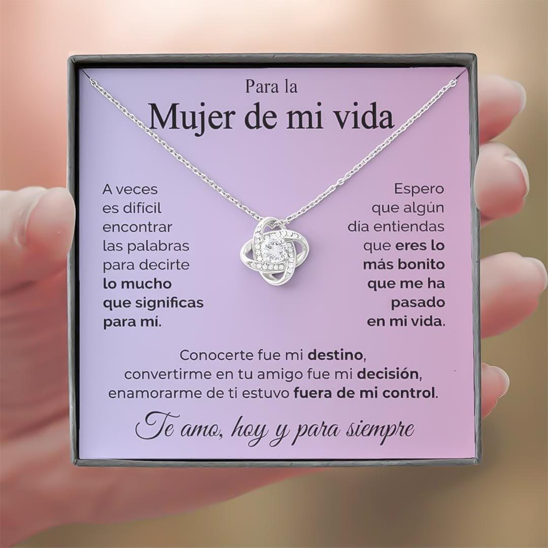 Para Mi Amor – Collar Nudo Del Amor