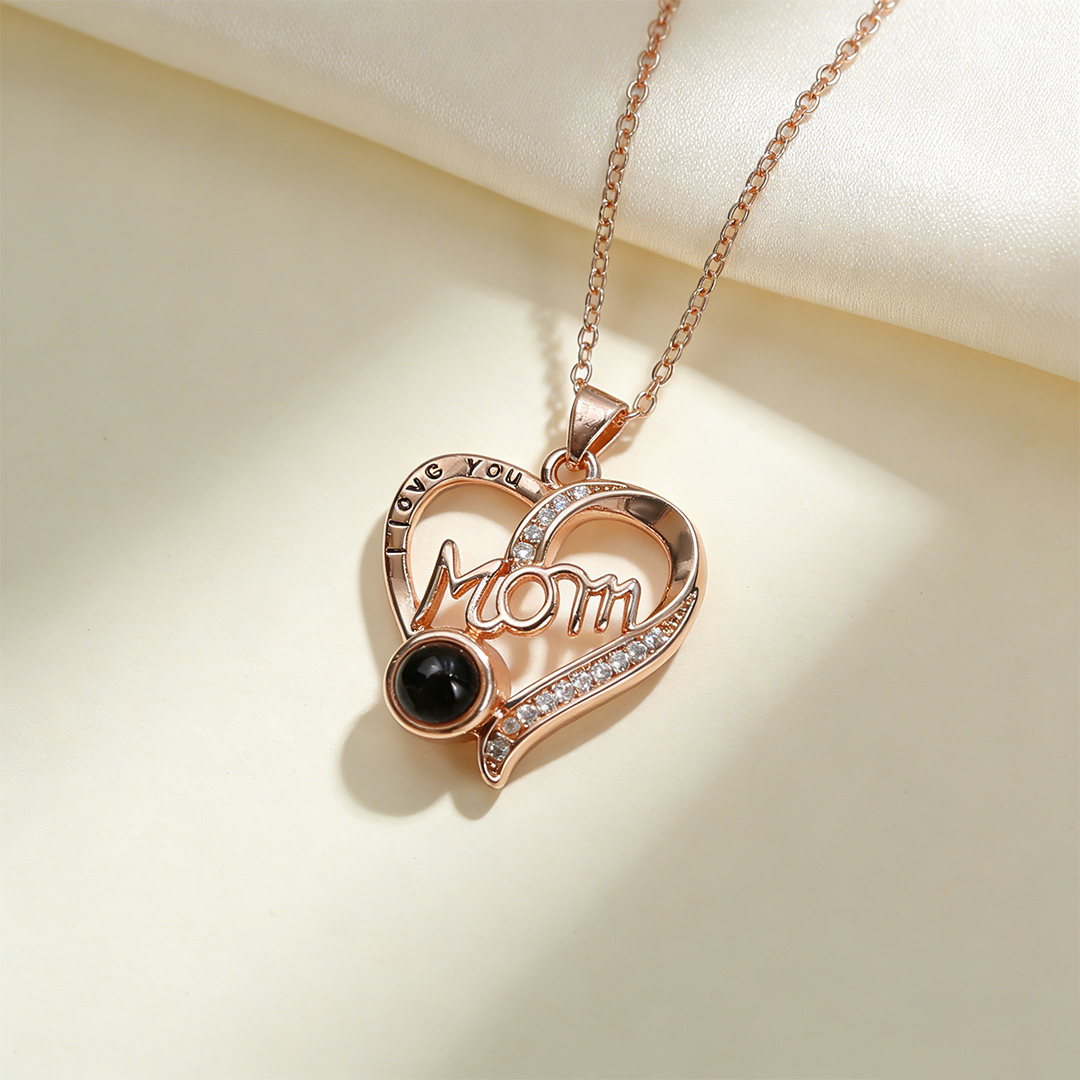 Collar De Mamá Con Proyección De Foto