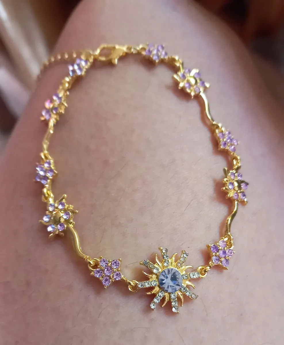 Pulsera En Forma De Sol Rapunzel/tangled/enredados