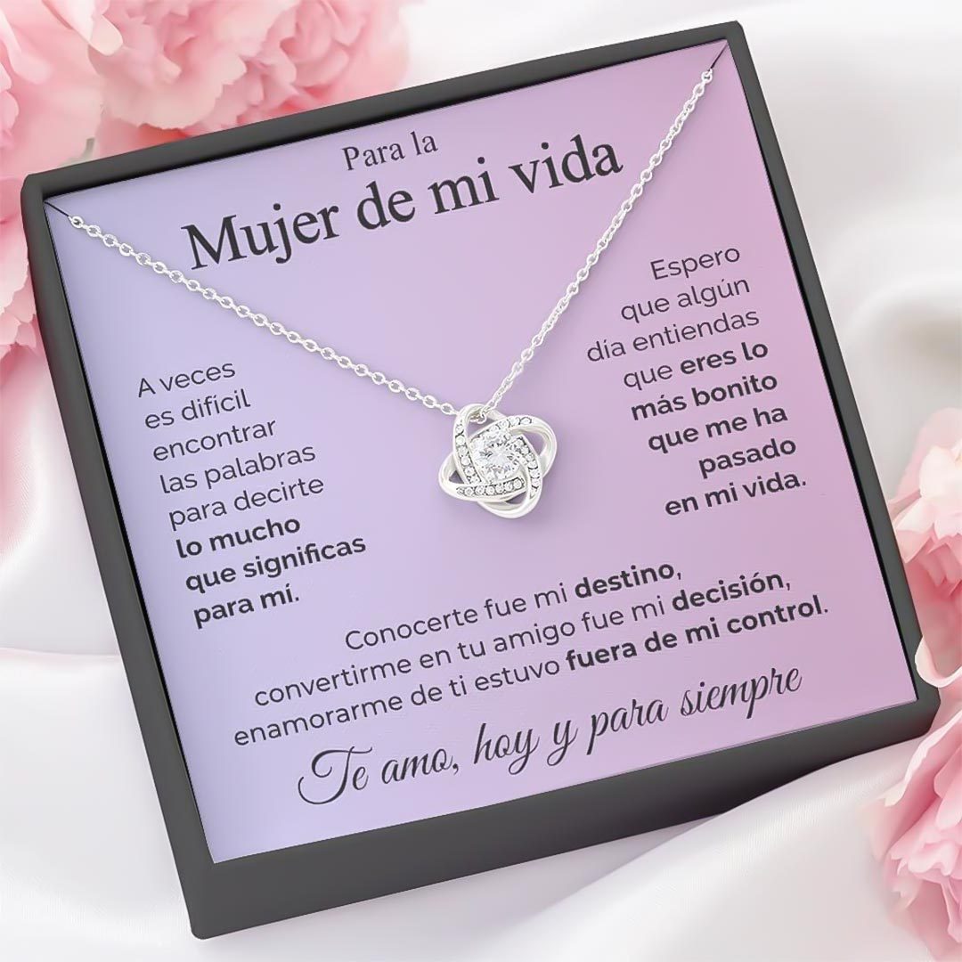 Para Mi Amor – Collar Nudo Del Amor