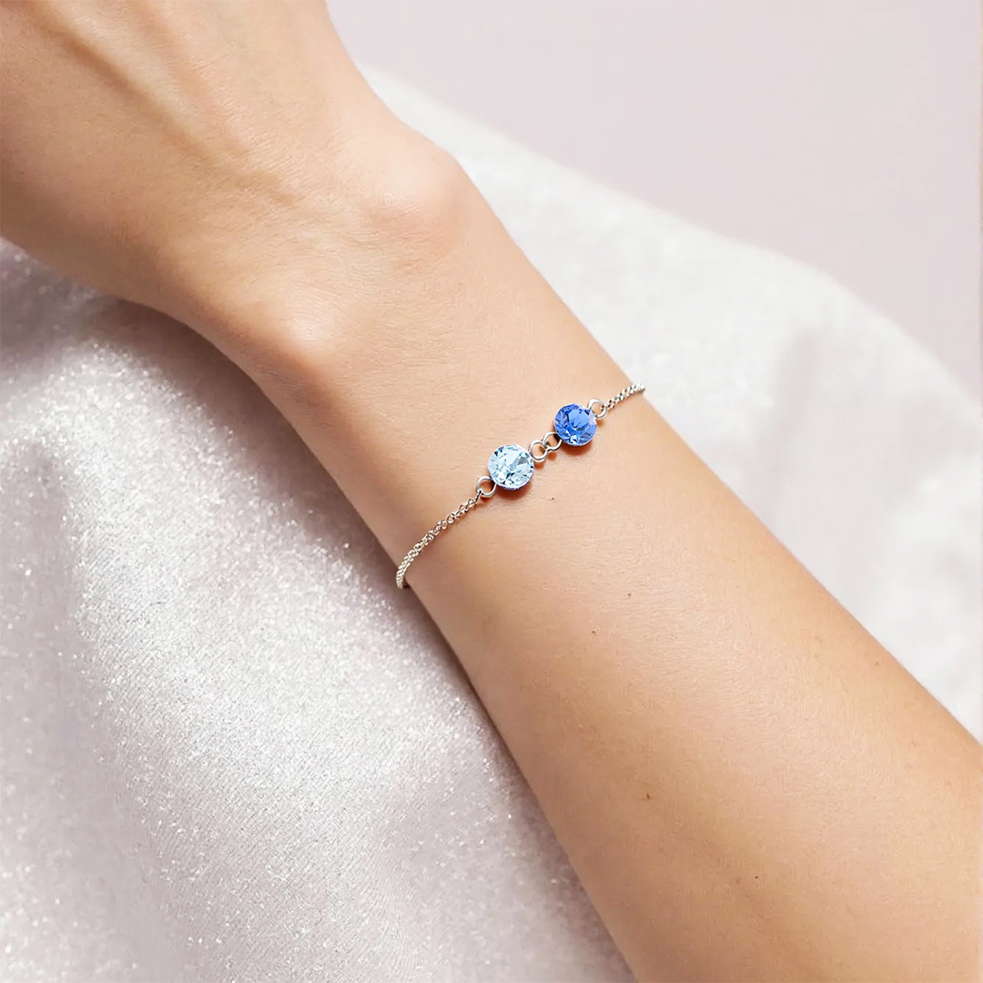 Por Amor - Pulsera de Piedras Natales para Pareja