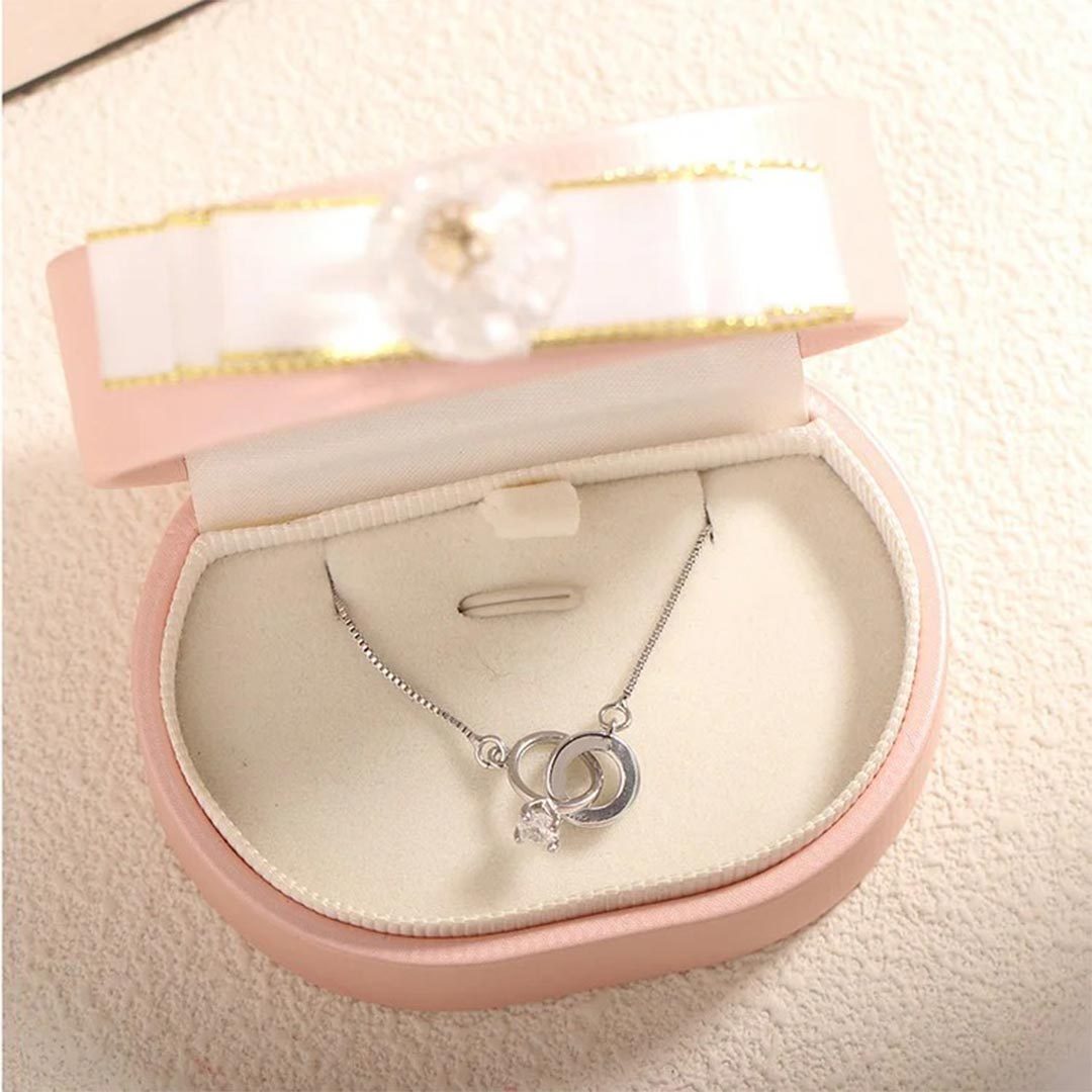 Por Amor - Pulsera de Diamantes Entrelazados