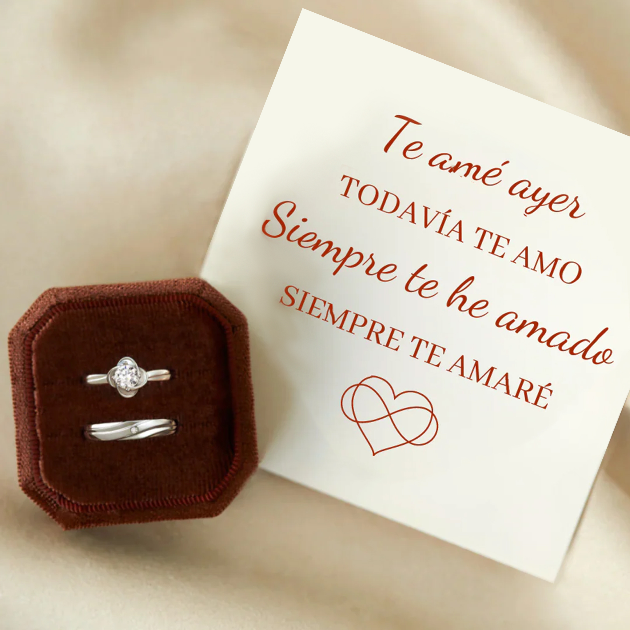 Set de dos Anillos de Amor