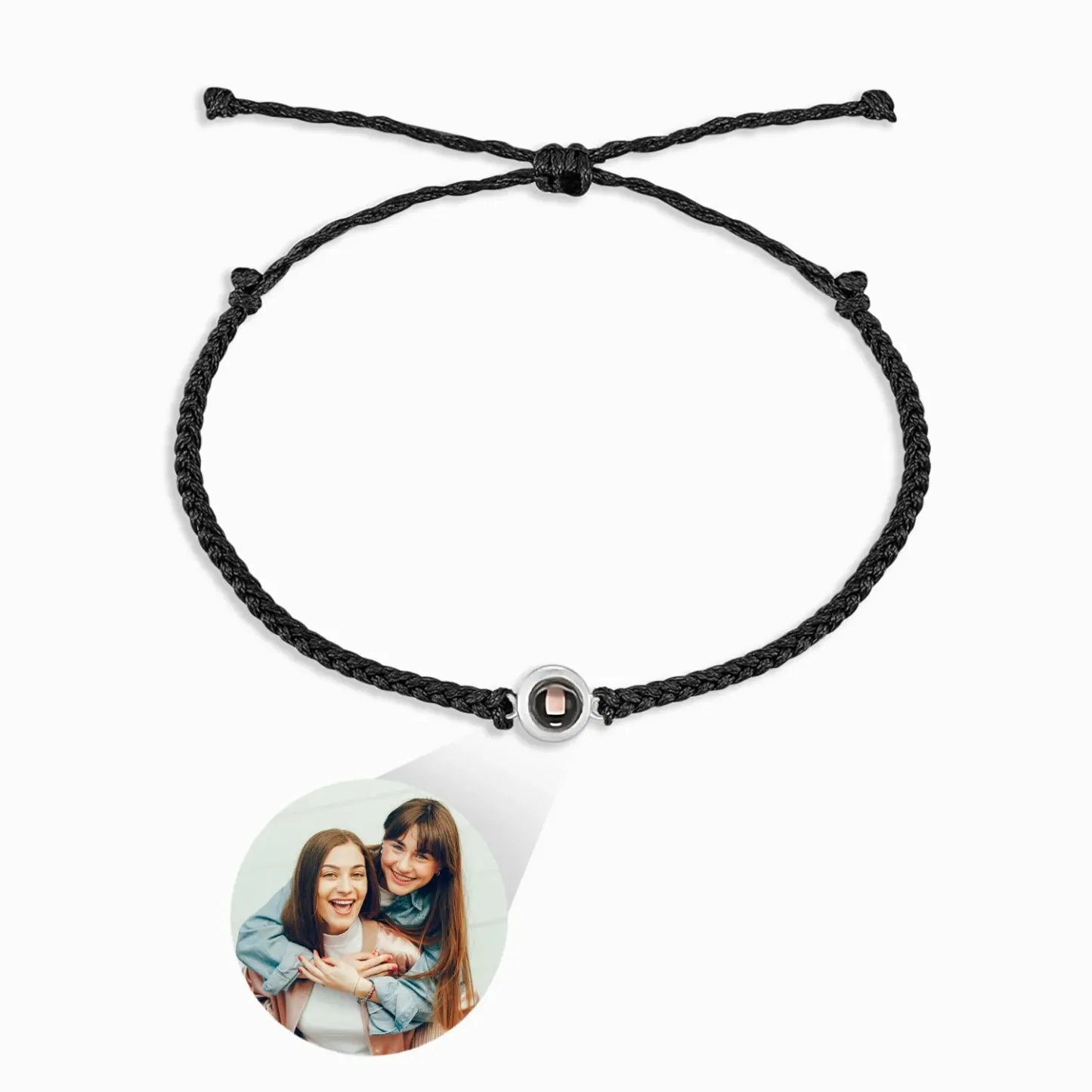 Pulsera Trenzada con Foto Personalizada