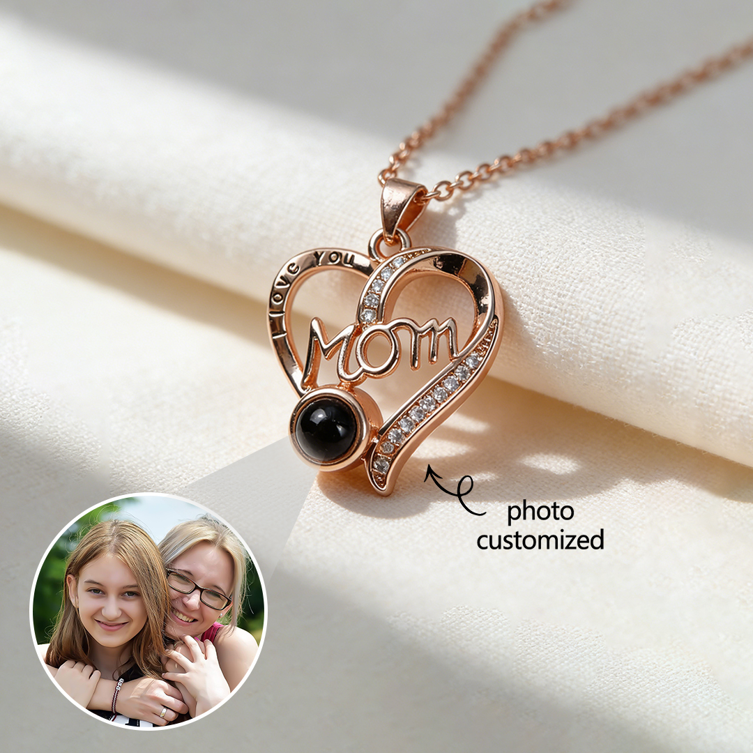 Collar De Mamá Con Proyección De Foto