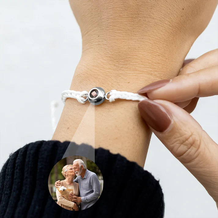 Pulsera Trenzada con Foto Personalizada