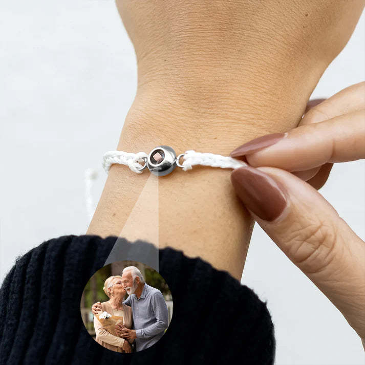 Pulsera Trenzada con Foto Personalizada