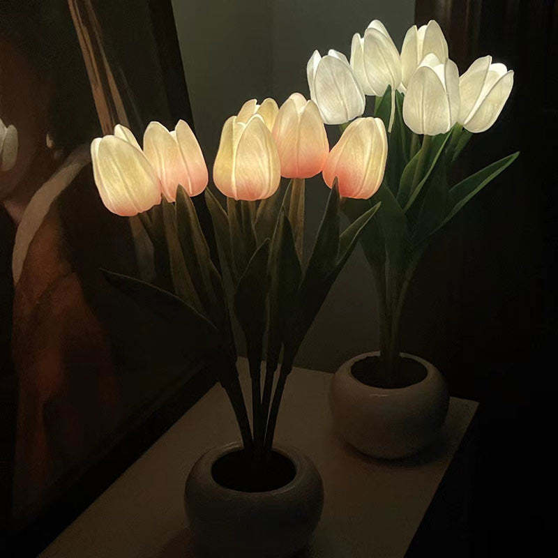 Lámpara LED de Tulipán