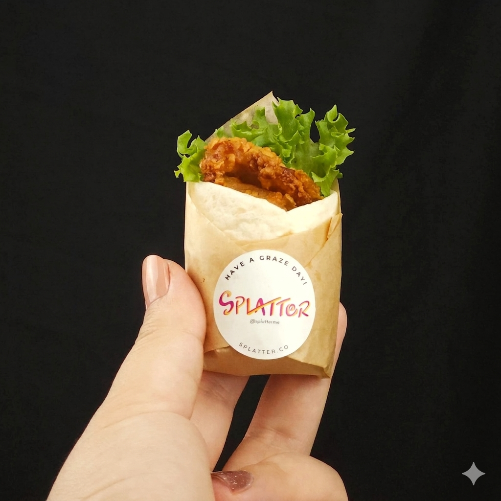 Karaage Chicken Mini Wraps 🌯