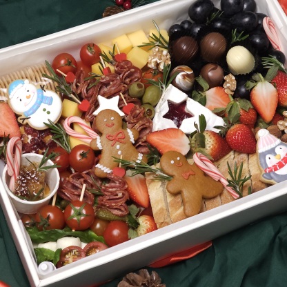 Christmas Party Cheese Platter