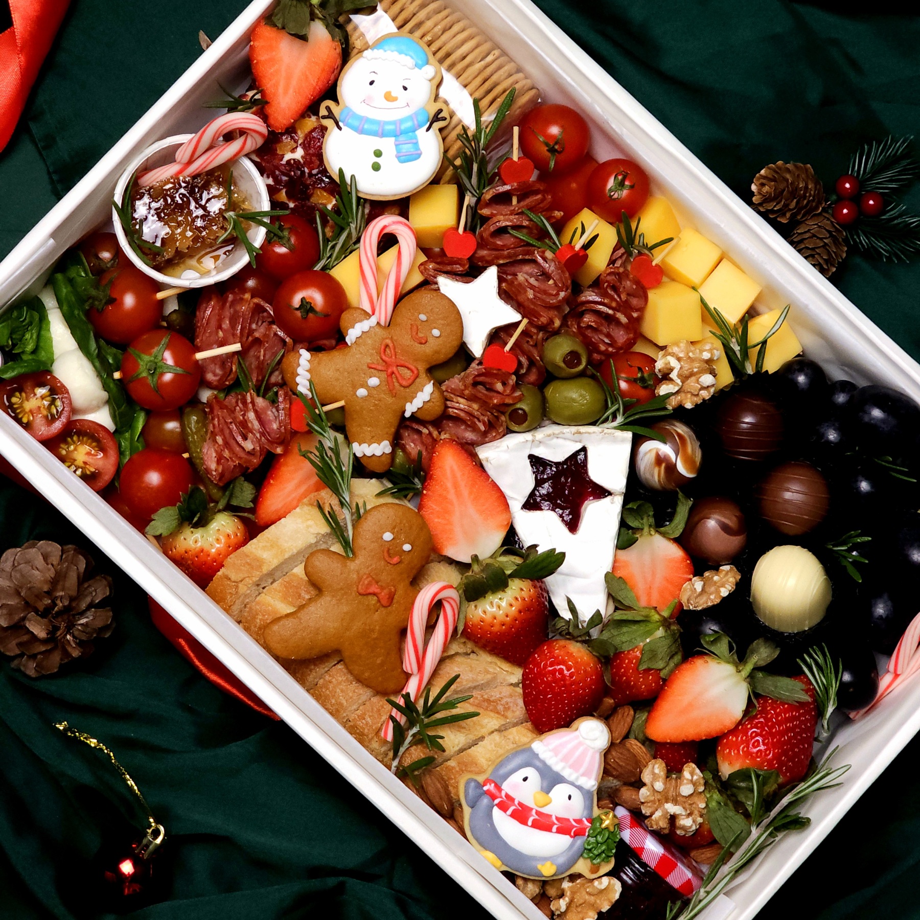 Christmas Party Cheese Platter
