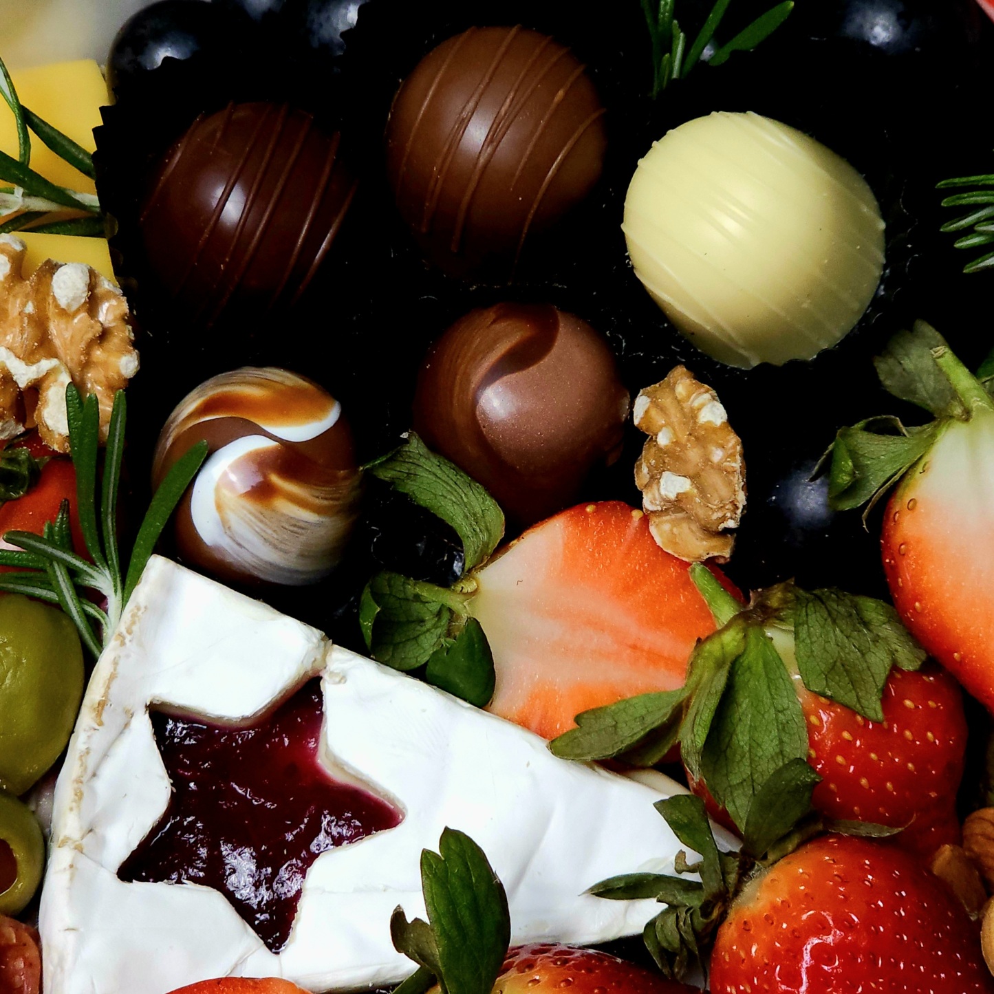 Christmas Party Cheese Platter