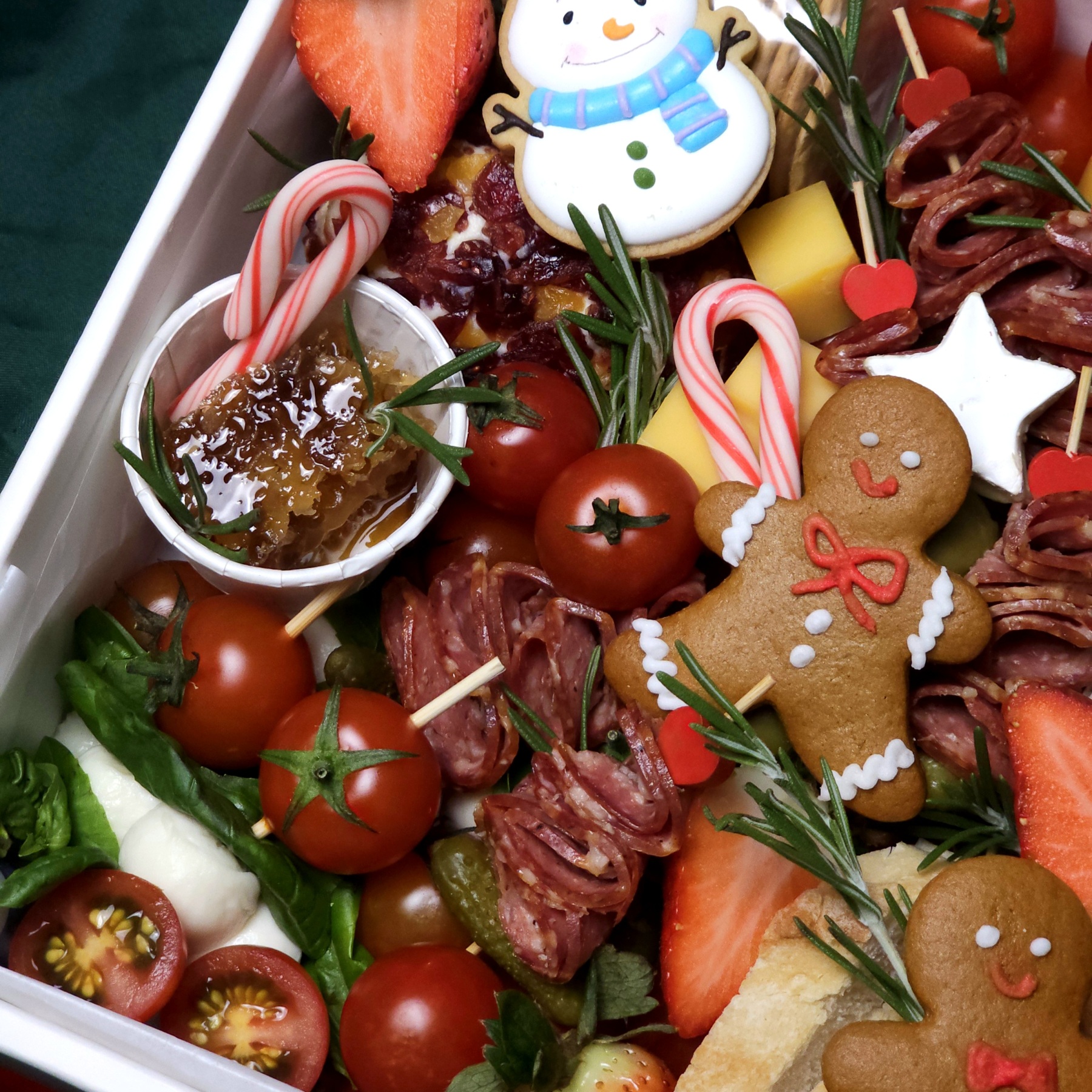 Christmas Party Cheese Platter