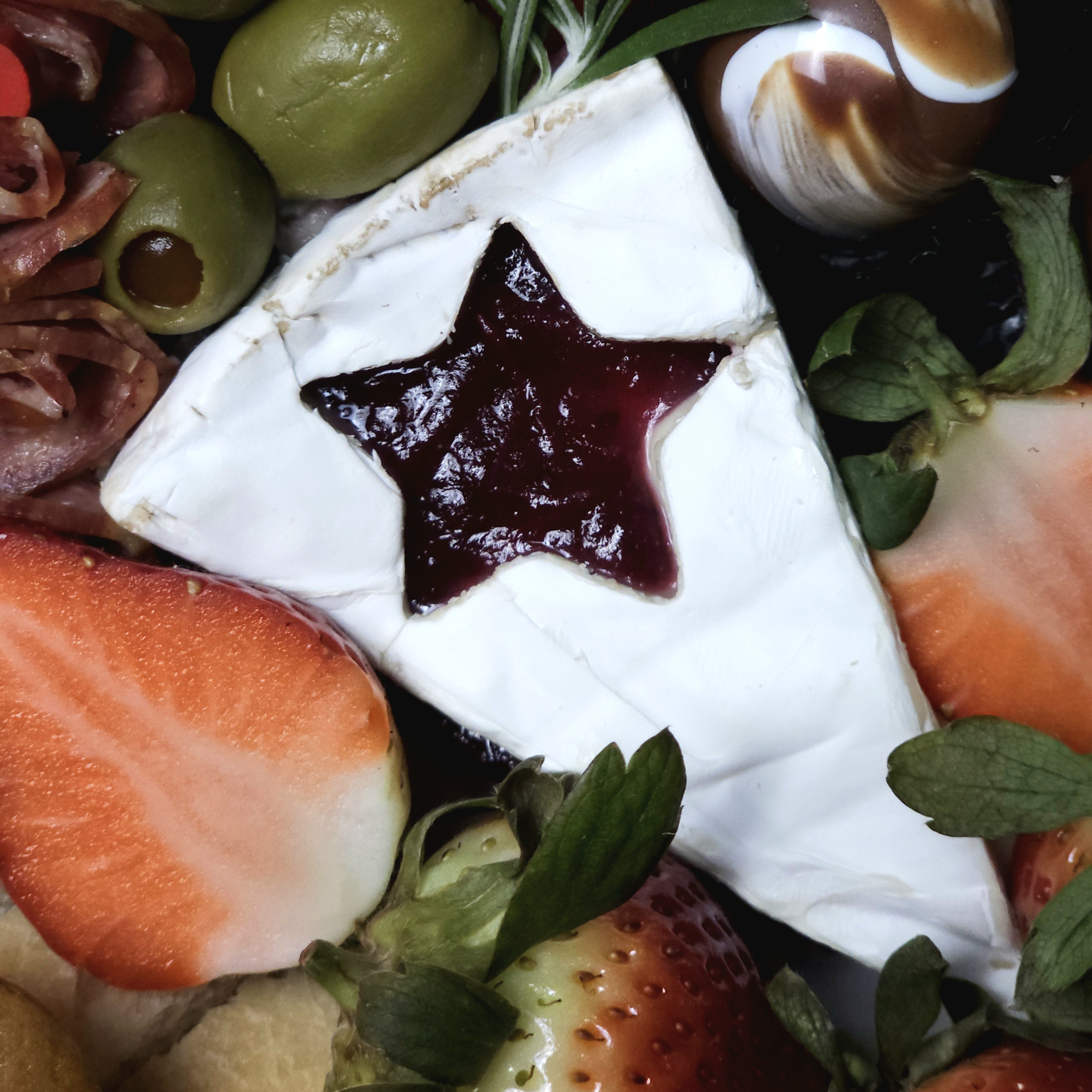 Christmas Party Cheese Platter