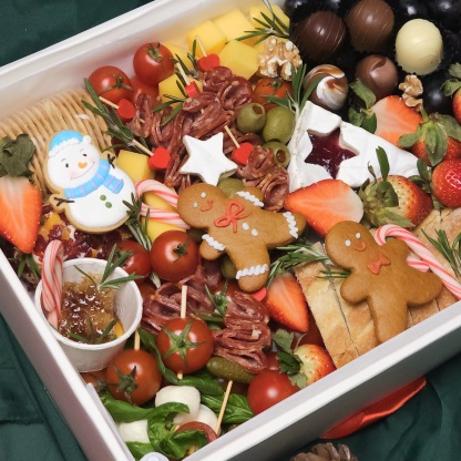 Christmas Party Cheese Platter