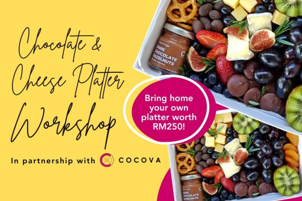 Splatter x Cocova Cheese Platter Workshop Kuala Lumpur