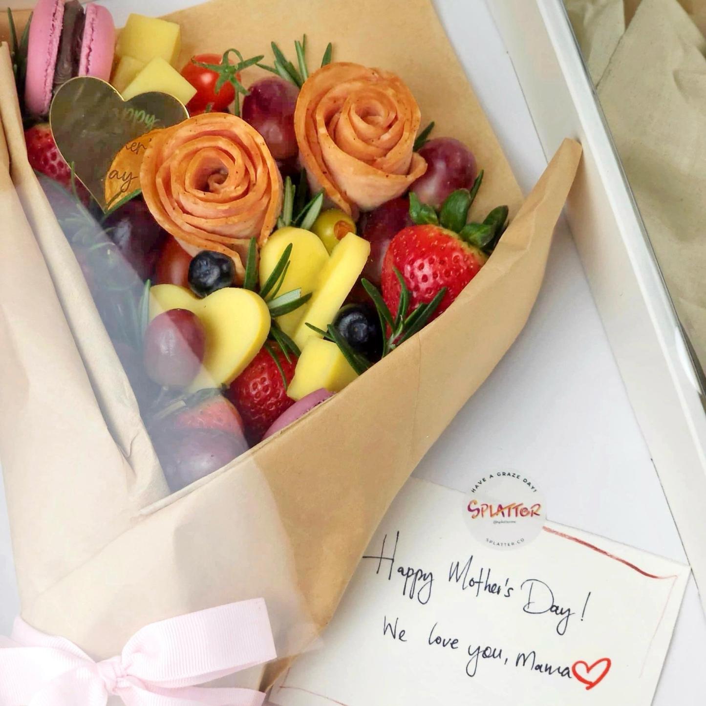 Mother's Day Bouquet: Cheese & Charcuterie