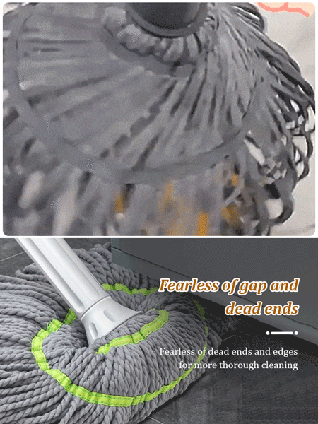 Multifunctional self-wringing mop