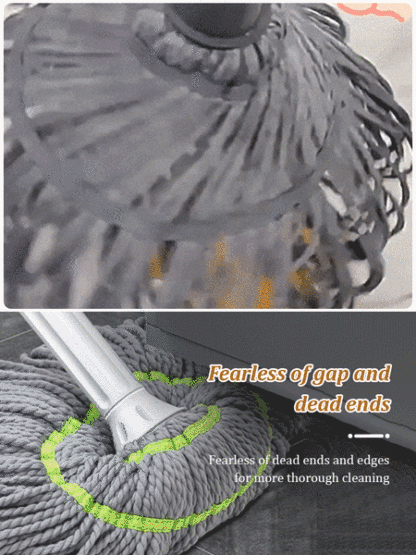 Multifunctional self-wringing mop