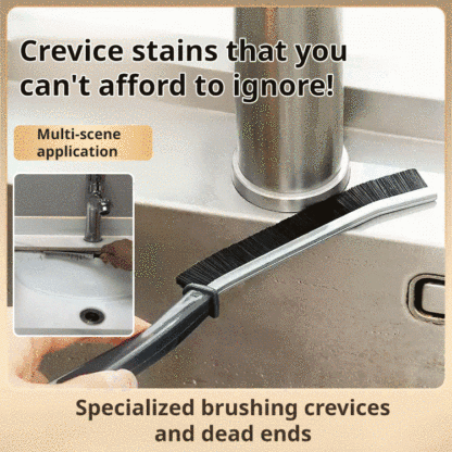Alloy crevice brush