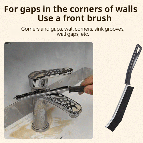 Alloy crevice brush