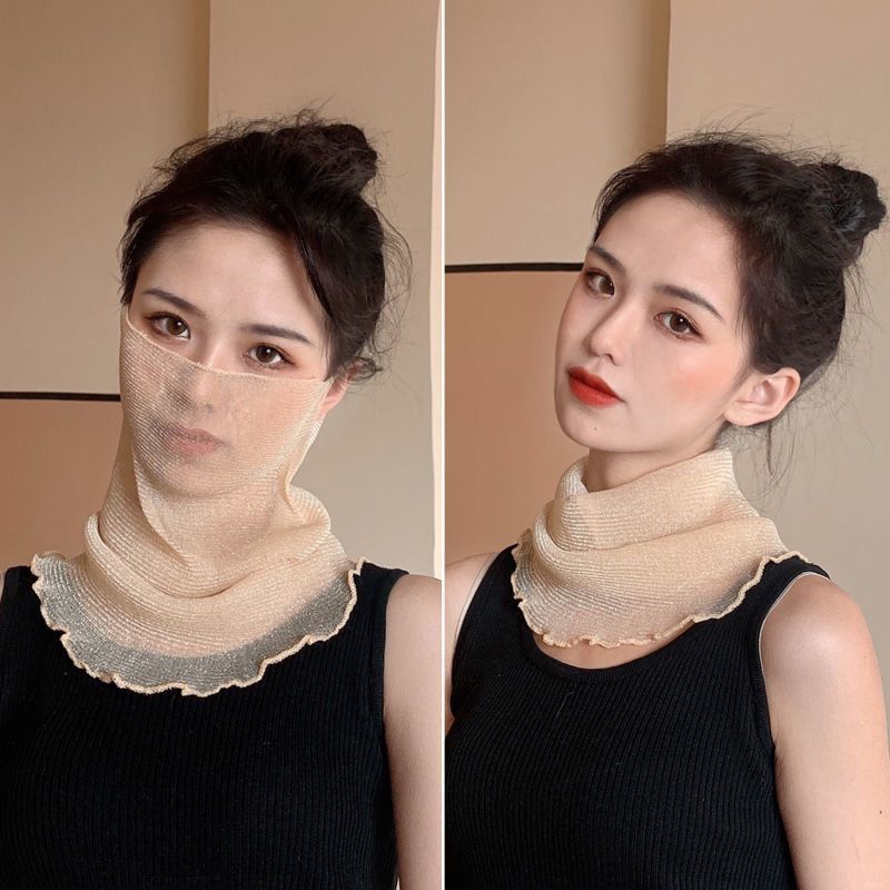 百變圍巾掛耳式防曬面罩