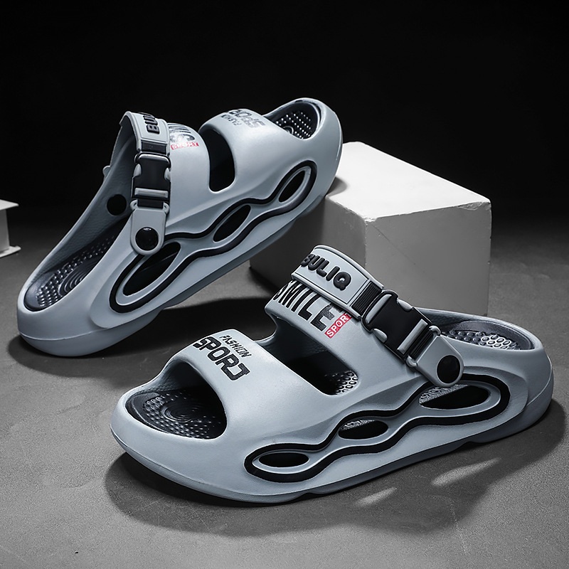 【潮流防滑】男士夏季踩屎感拖鞋