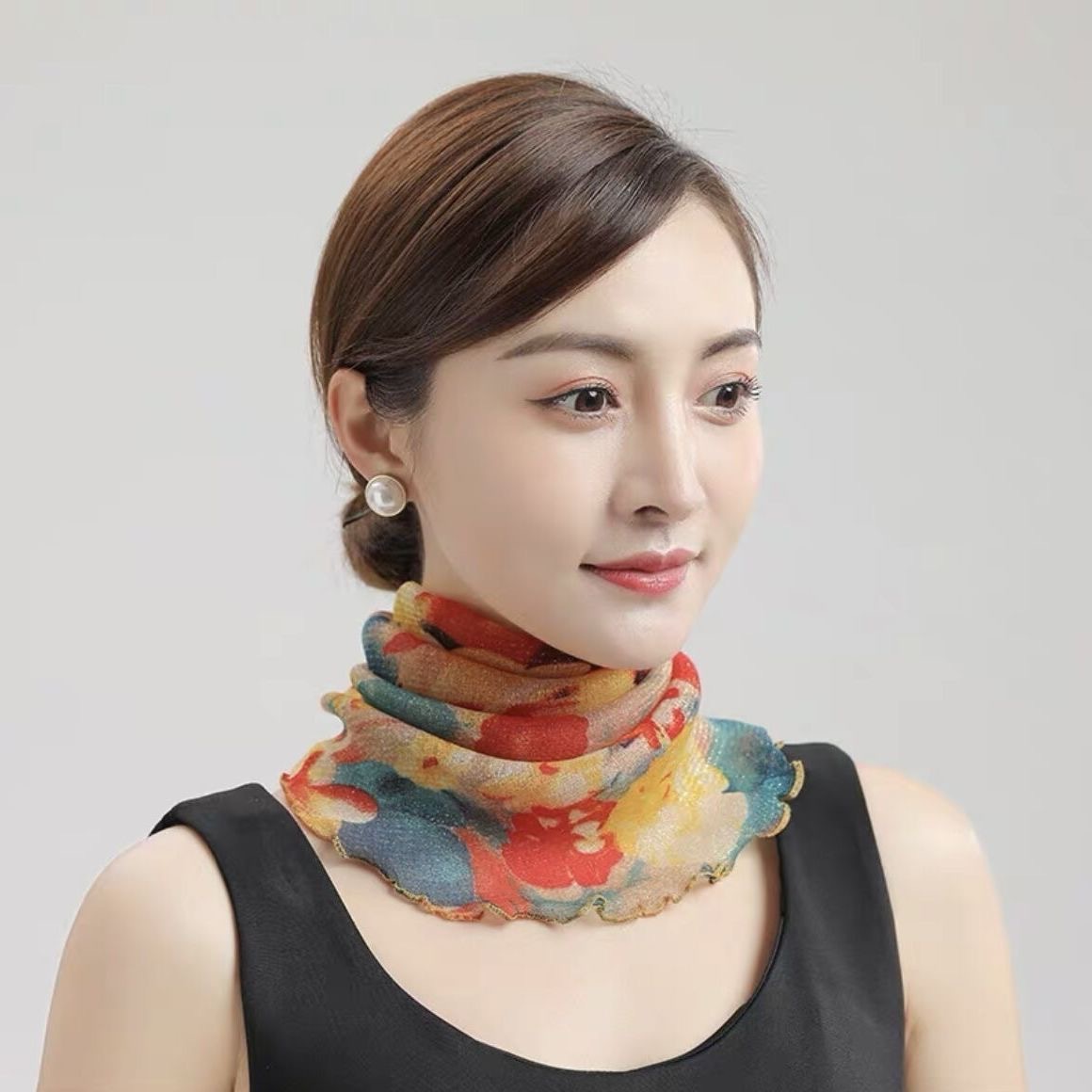 百變圍巾掛耳式防曬面罩