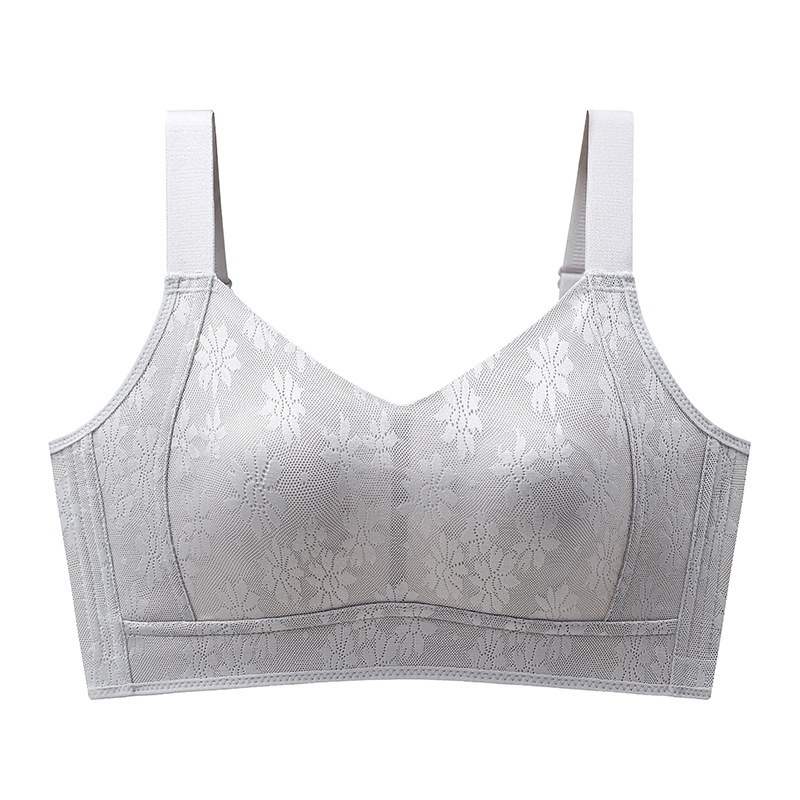 大胸顯小兔耳杯收副乳防下垂無痕透氣胸罩