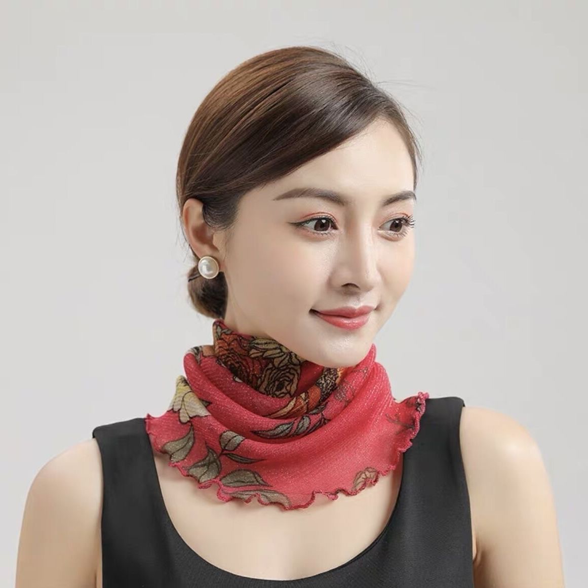 百變圍巾掛耳式防曬面罩