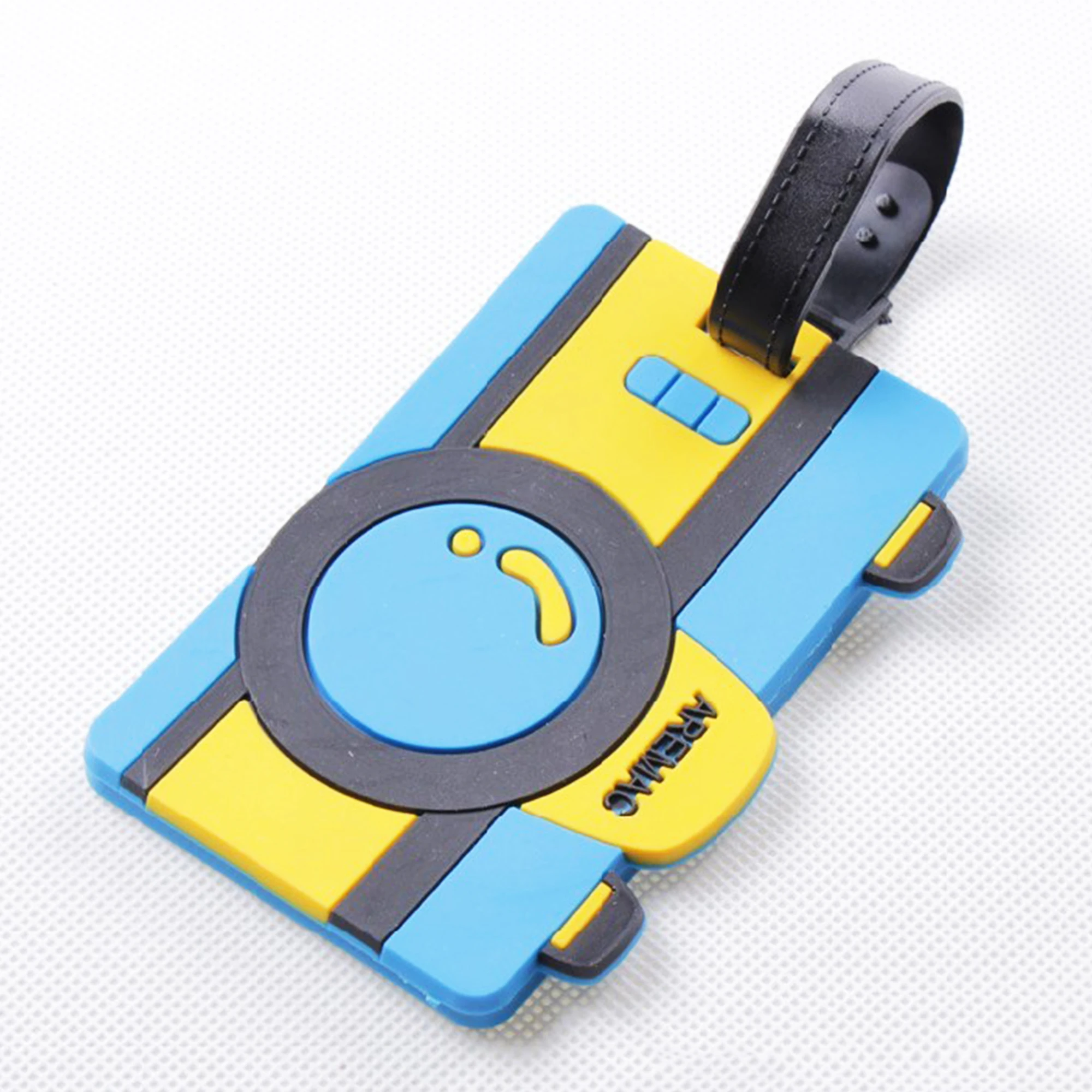 PVC Label Rubber Tag Gift Holder Luggage Tag