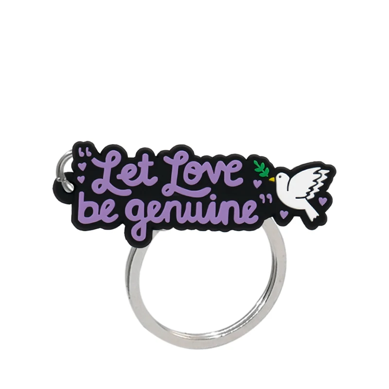 PVC Rubber Weeds Key Chain  Accessories