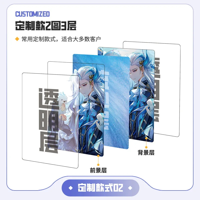 AcrylicCartoon Anime Flowing Sand