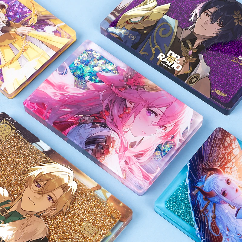  Game Cartoon Holographic Flash Quicksand Acrylic  Quicksand 