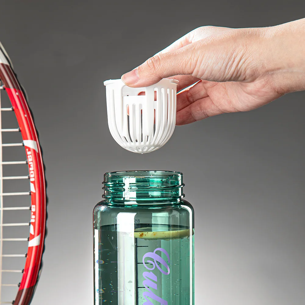 Wholesale Custom Logo Opening Button 800ml 1000ml Customized Pc Drinking Water Bottles Clear Sport Empty Plastic Water Bottle