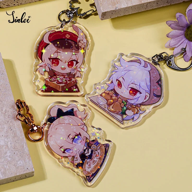 Holographic Acrylic Charm Acrylic Customized Printing