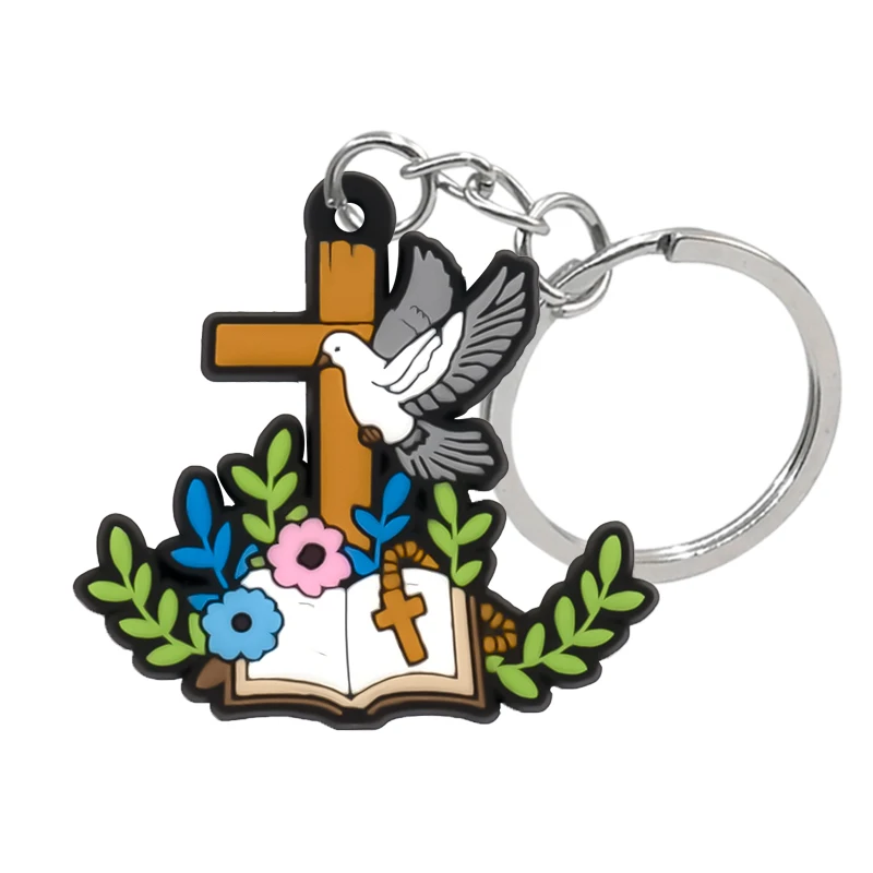 PVC Rubber Weeds Key Chain  Accessories