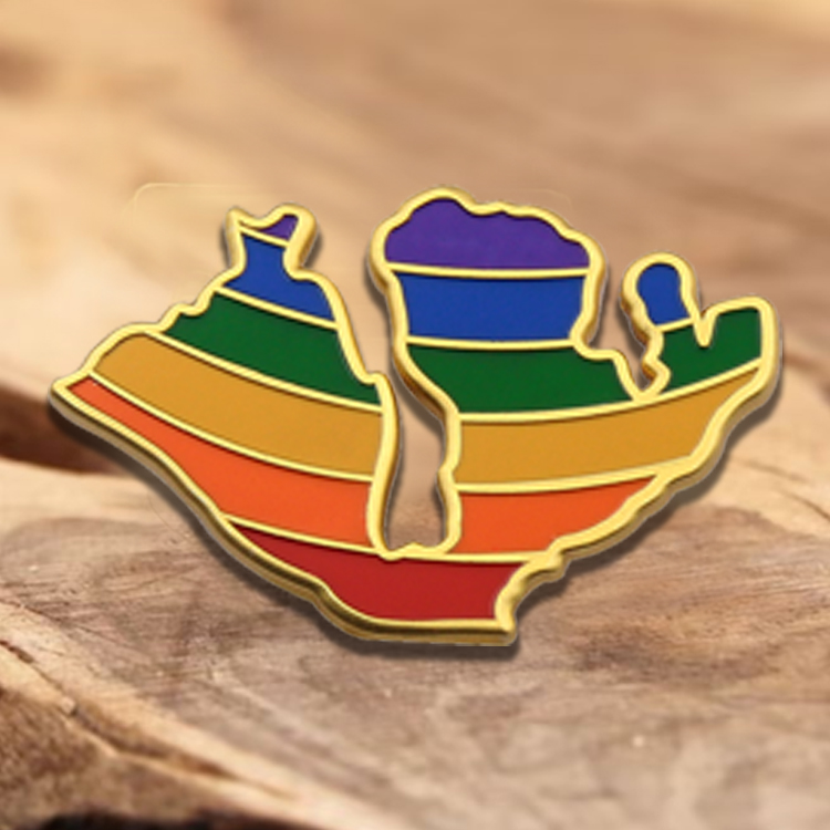 Metal Brooch  Enameled Lapel Pins 