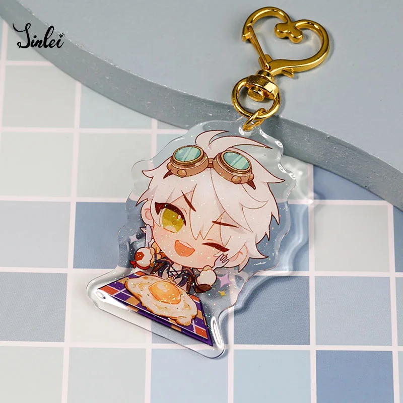 Holographic Acrylic Charm Acrylic Customized Printing