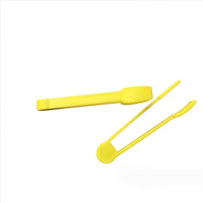 Children's Plastic Tweezers Toy Accessories, Baby Beads Toys, Kindergarten Flat Head Colored Clips Tweezers for Pom Poms