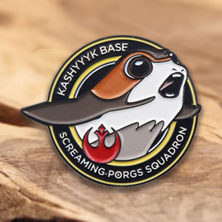 Metal Brooch  Enameled Lapel Pins 