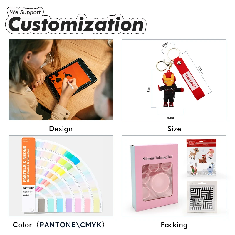 Custom Rocket Shape Keychain Soft Pvc Personalised Key Ring 3d Rubber Keychains