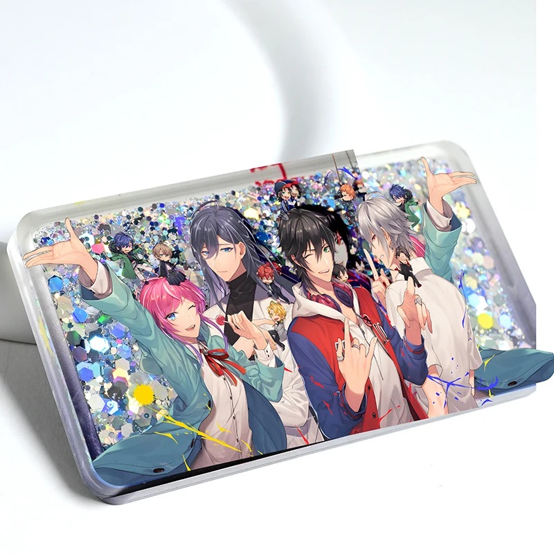 Acrylic Quicksand Stand Thick Clear Glitter Liquid 