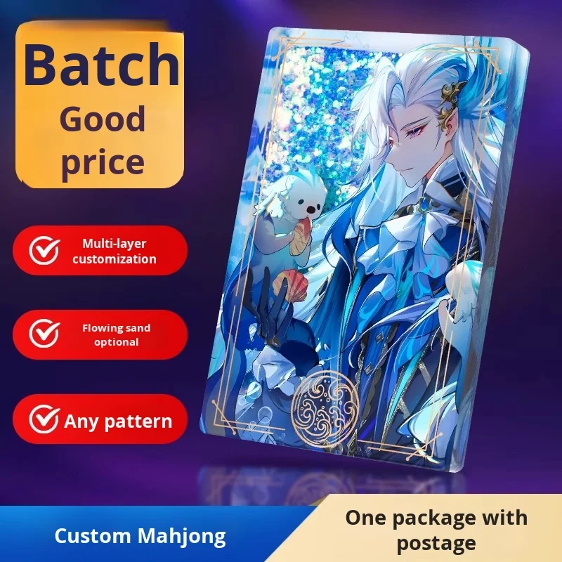 AcrylicCartoon Anime Flowing Sand