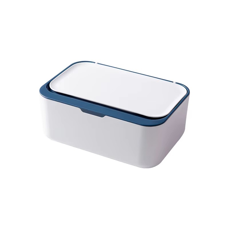 Wholesale Dustproof Wet Wipes Dispenser Box With Lid Napkin Tissue Organizer Box Paper Storage Container