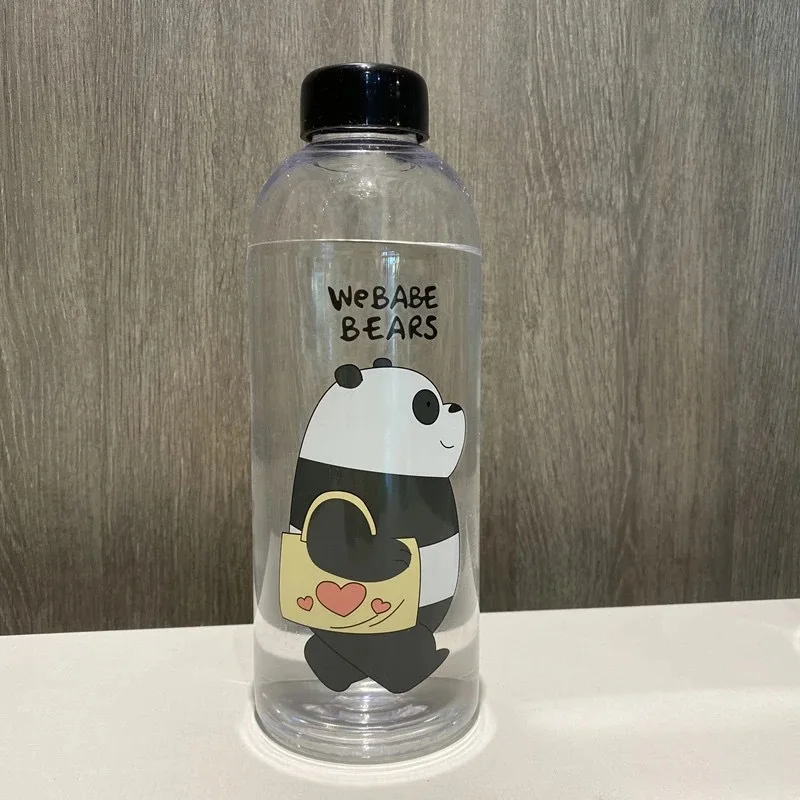  PC Straw Big Water Cup Cartoon 1000ml