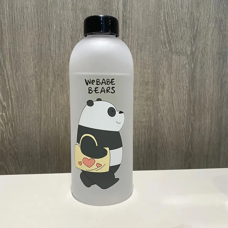  PC Straw Big Water Cup Cartoon 1000ml