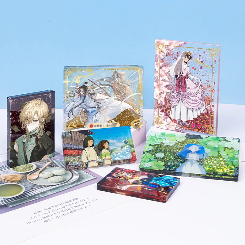  Game Cartoon Holographic Flash Quicksand Acrylic  Quicksand 