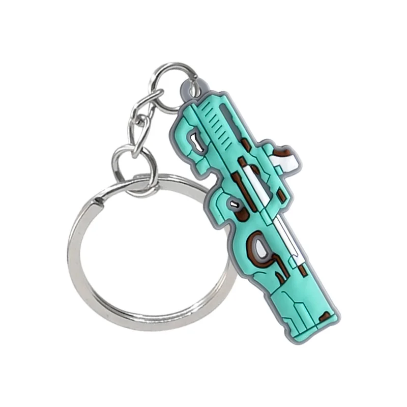 PVC Rubber Weeds Key Chain  Accessories