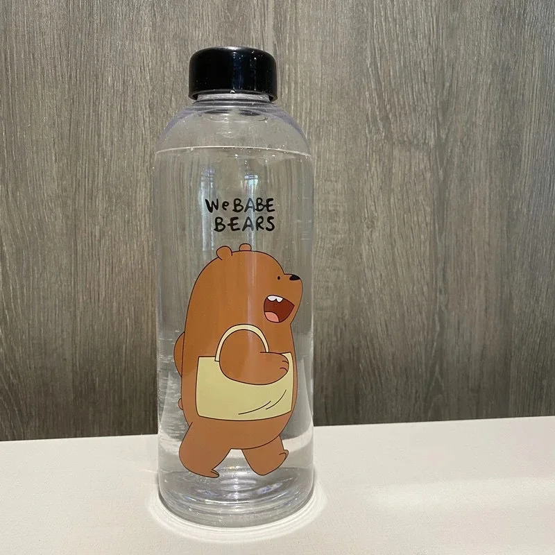  PC Straw Big Water Cup Cartoon 1000ml